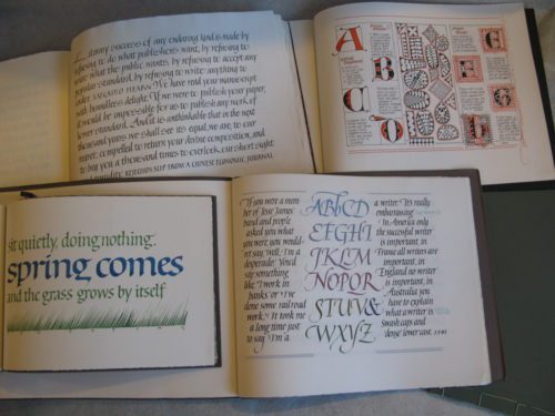 Lettering Calligraphy Journals